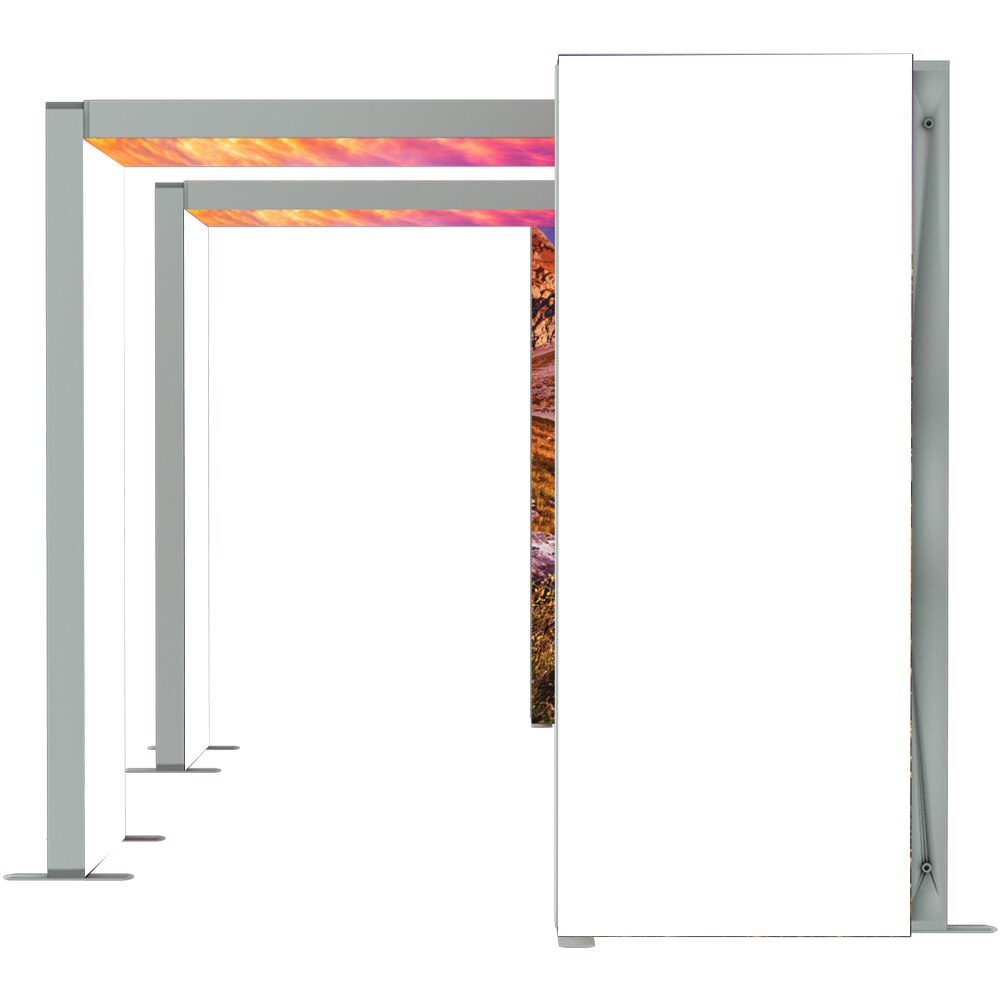 Showbird 120 20 x 10 Configuration G — Single Sided Graphic Package